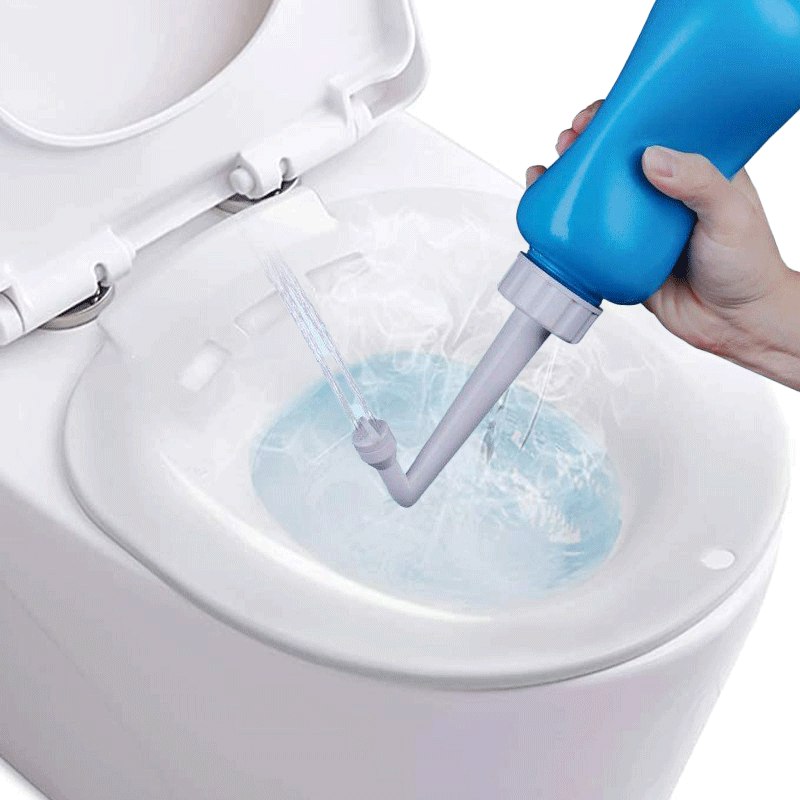 حوض تواليت لعمل حمام دافئ مع شطاف محمول برأس متحركة لعلاج البو ا سير والتهاب المثانة ولفترة ما بعد الولادة