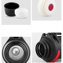 ترمس حراري حافظ لحرارة المشروبات لمده 24 ساعة تقريبا بيد لسهولة الحمل في السفر والرحلات والتخييم 2.5 لتر