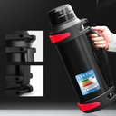 ترمس حراري حافظ لحرارة المشروبات لمده 24 ساعة تقريبا بيد لسهولة الحمل في السفر والرحلات والتخييم 2.5 لتر