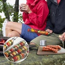 سيخ الشوي المميز لشوي اللحوم والدجاج والخضار