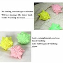 كرات غسيل مانعة لتشابك الملابس داخل الغسالة وتمنع تكون الوبر وتساعد علي خروج الملابس اكثر نظافة