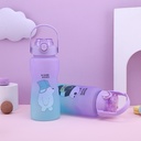 زجاجة مياه باندا للجيم والسفر والرحلات بشاليموه ويد 2 لتر