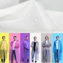 كوت وتر بروف للوقاية من المطر والأتساخ مناسب للصغار والكبار قابل للطي