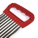 قطاعة مشرشرة زجزاج لتقطيع البطاطس والخضار ولعمل المخلل والشيبسي