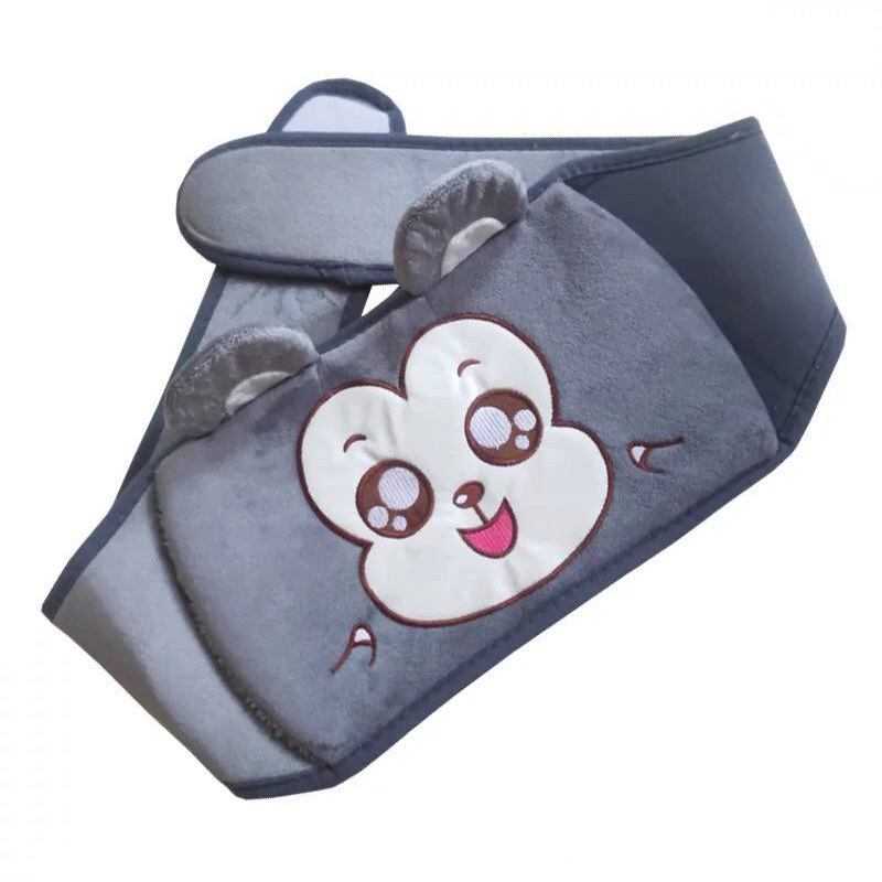 قربة مياه كهربائية لتدفئة البطن والظهر بحزام فرو ناعم باشكال مختلفة