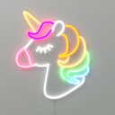 Unicorn Neon Sign with joyful colors