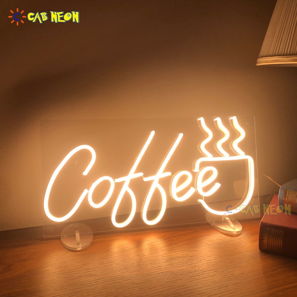 Warm Coffee Neon Led Light Sign Art Decor