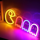 Game Neon Ghost Led Light Sign Art Decor