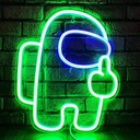 Among Us Game Neon LED Light Sign for Kids Rooms Decor