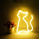 Cat Neon Led Light Sign Art Decor