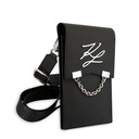 Men Shoulder Trendy Design Bag Karl Lagerfeld Autograph Chain