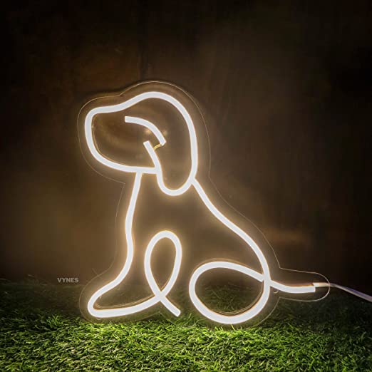 Cute Puppy Neon Led Light Sign Art Decor