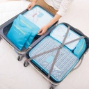 مجموعة منظم حقائب السفر لجعل السفر أكثر راحة 6 قطع