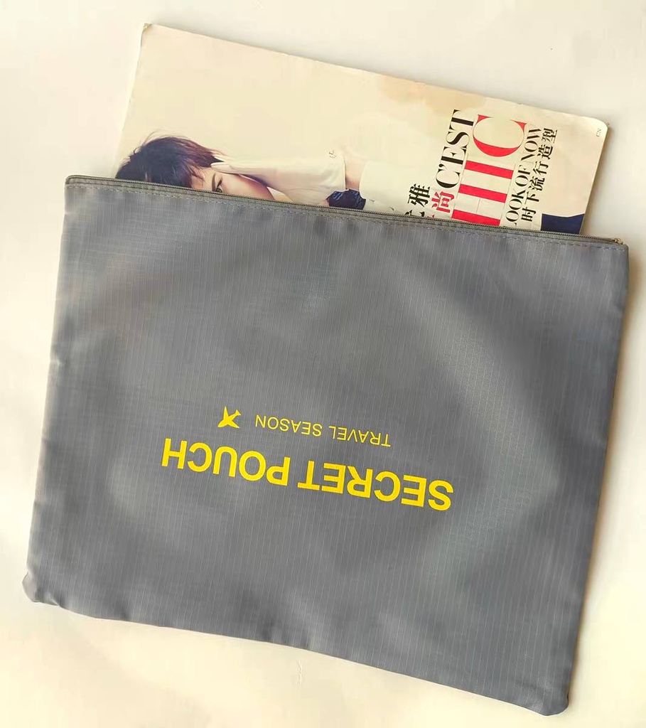 مجموعة شنط سفر وتربروف لتنظيم الملابس والمكياج وادوات العنابة بالبشرة 3 قطع