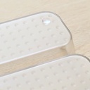 منظم ادراج اكليريك 3 اجزاء للمعالق والشوك والسكاكين والاكسسورات للمطبخ وغرف النوم