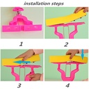 مساحة تنظيف الارضيات والباركيه والسيراميك ذاتية العصر بيد معدن طويلة بمقبض بلاستيك مريح