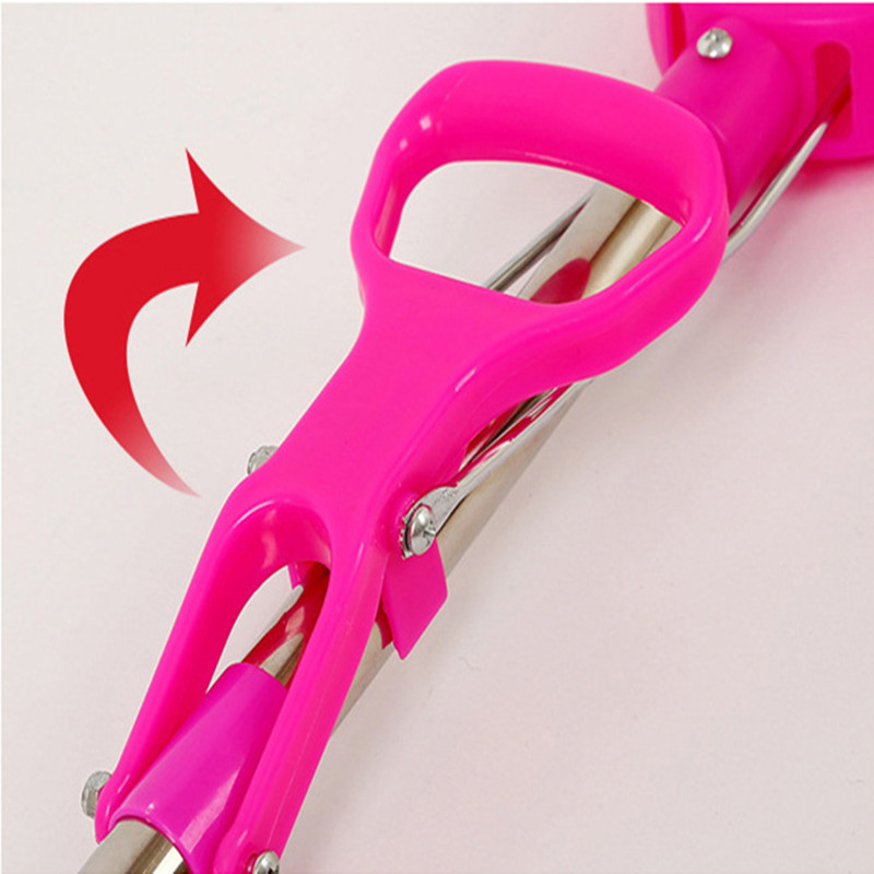 مساحة تنظيف الارضيات والباركيه والسيراميك ذاتية العصر بيد معدن طويلة بمقبض بلاستيك مريح