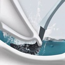 فرشة التواليت السيليكون المدمجة ذات الحافظة المعلقة