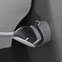 فرشة التواليت السيليكون المدمجة ذات الحافظة المعلقة