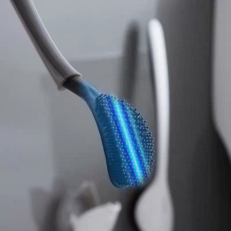 فرشة التواليت السيليكون المدمجة ذات الحافظة المعلقة