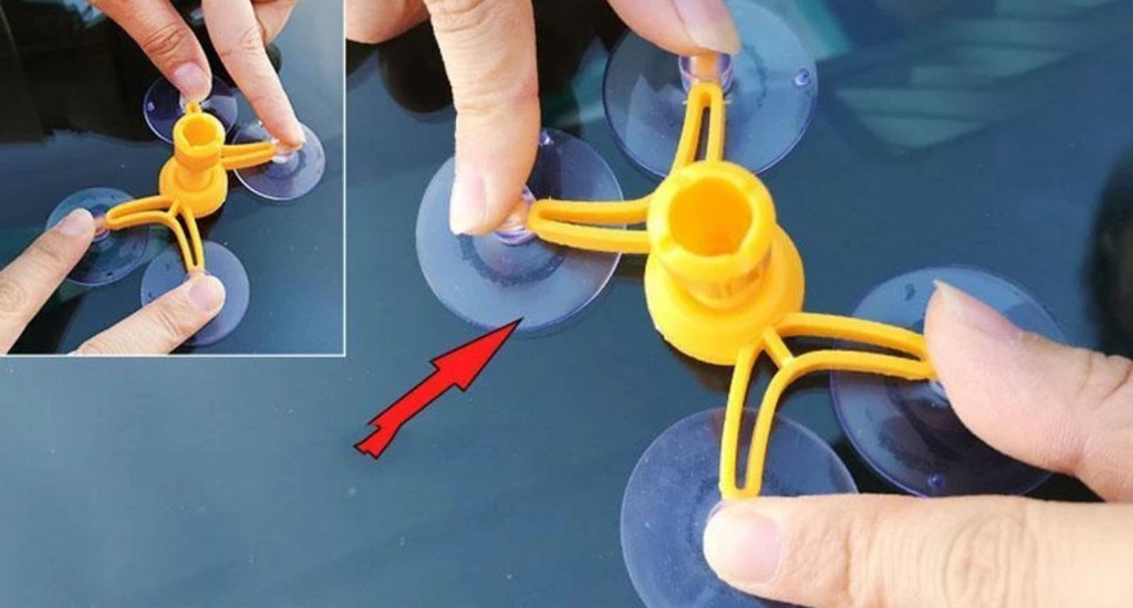 Cracked Glass Repair Kit لإصلاح الأضرار الزجاجية