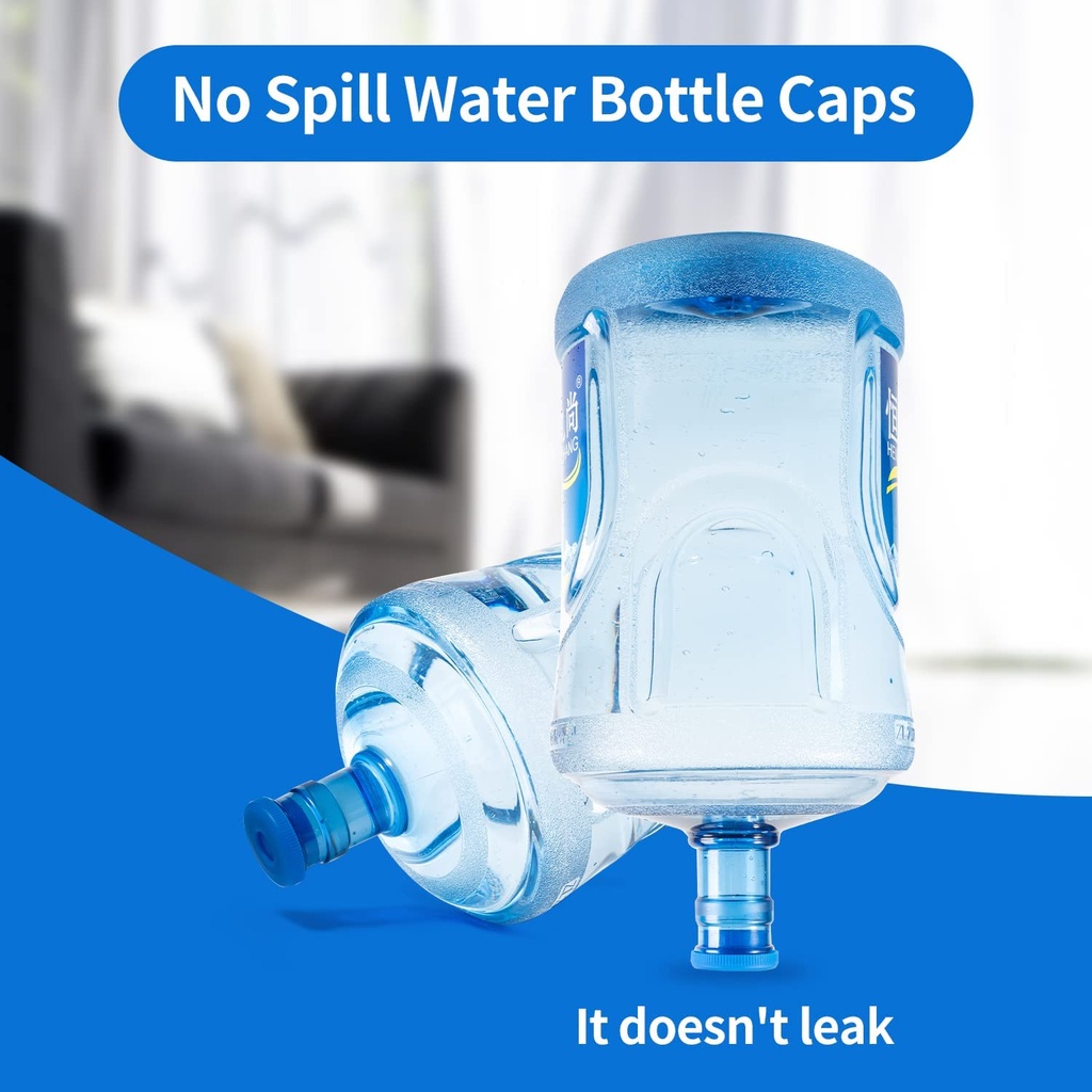 غطاء قارورة مياه لمنع تسريب وسقوط المياه سيليكون قابل للغسيل واعادة الاستخدام