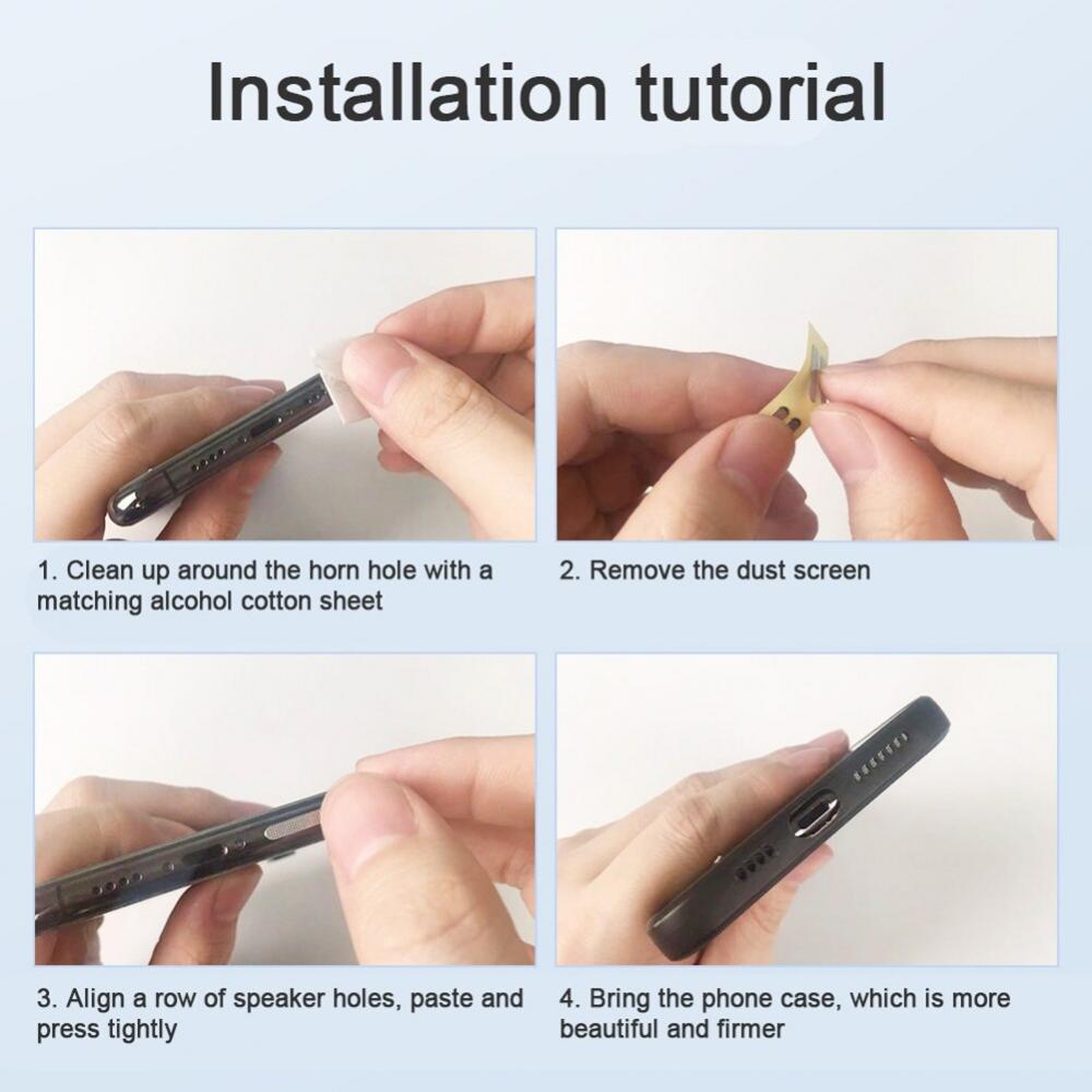 سكرين شبكي لسماعات الموبايل لمنع وصول التراب والحفاظ علي نقاء الصوت