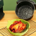 بطانة وقاعدة اير فراير سيليكون غير لاصق قابل للغسيل لاعادة الاستخدام