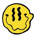 Scramble Smiley Emoji Fluffy Bedroom Rug