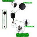 Retractable Badge &amp; Key Chain Holder