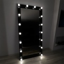 لمبات ليد بثلاث درجات تركب علي المرايا بسهولة لتعطي اضائه افضل للميك أب (Hollywood mirror)