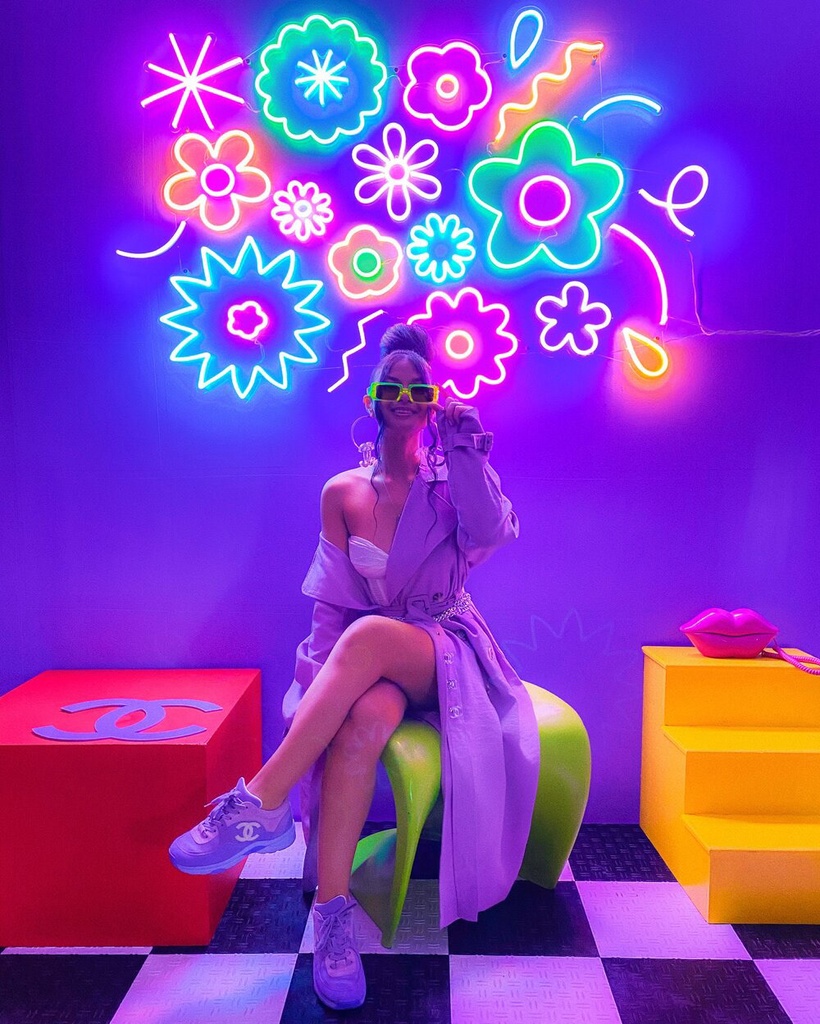 Flowers Neon Led Light Sign Art Decor