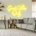 Good Vibes Only Neon Led Light Sign Art Decor