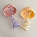 Cute glass double drinking cup with Lid &amp; Straw &amp;  for Water &amp; Juice 400 ml