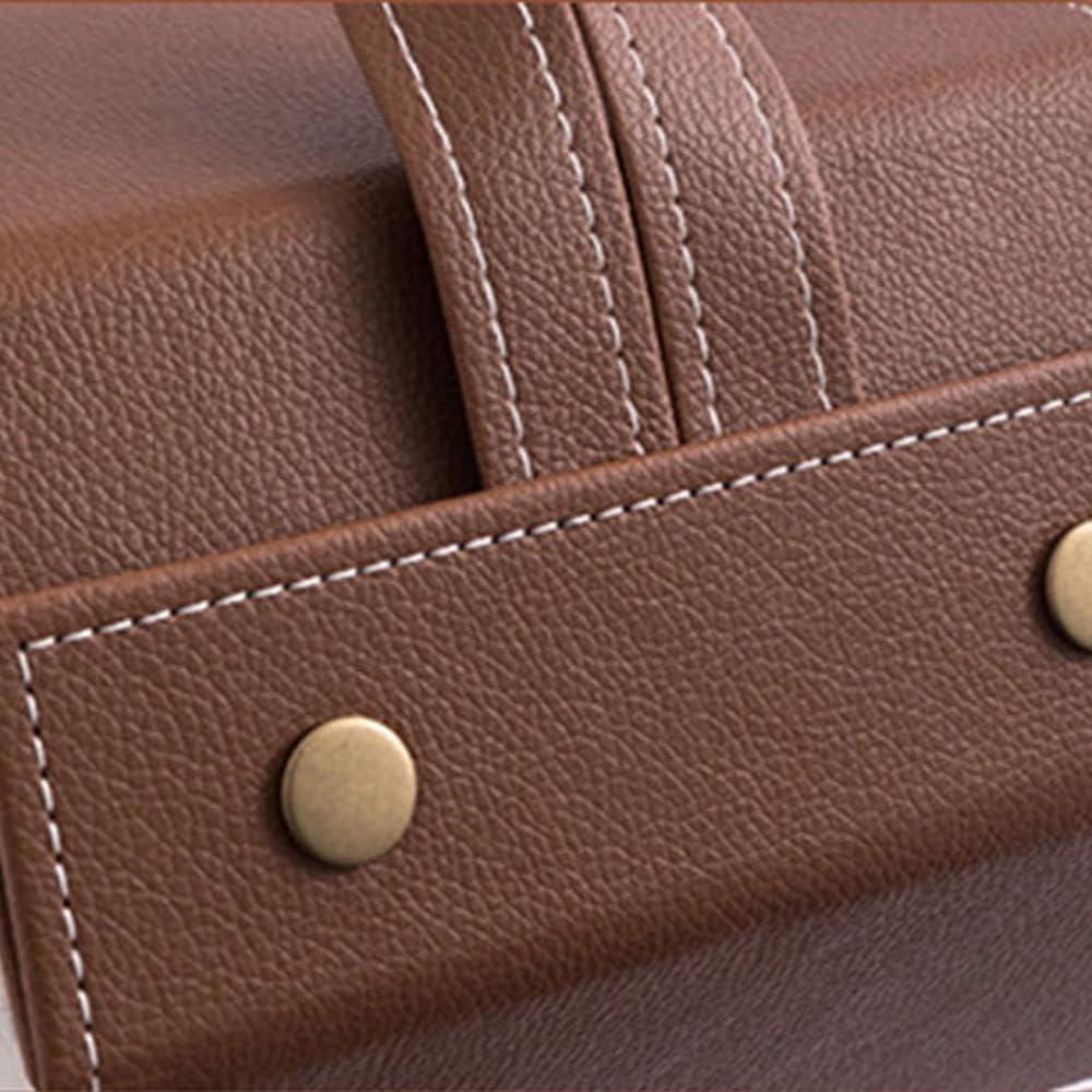 شنطة تنظيم وحمل النظارات الشمسية والطبية 5 فتحات قابله للطي للسفر بيد للتعليق