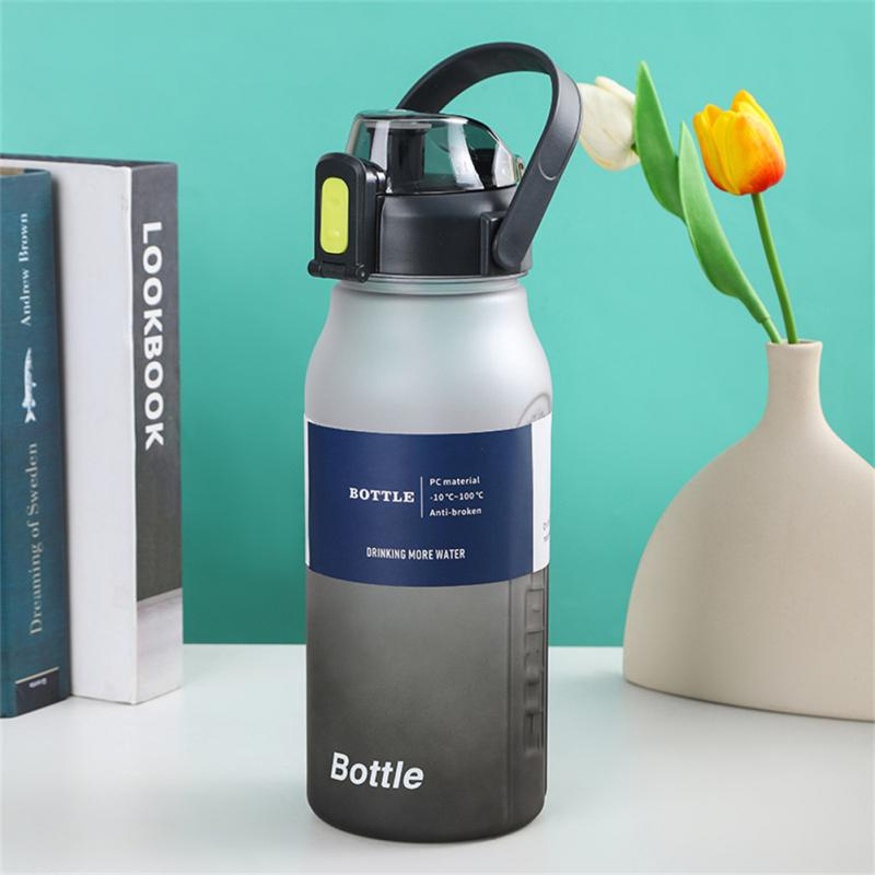 Jumbo Water Bottle With Straw  For Gym 2 L