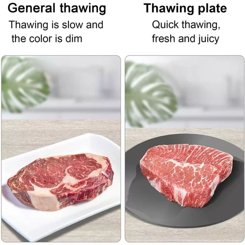 الشياطة 2 في 1 لحماية أواني الطهي وإذابة الثلج من الأطعمة المجمدة