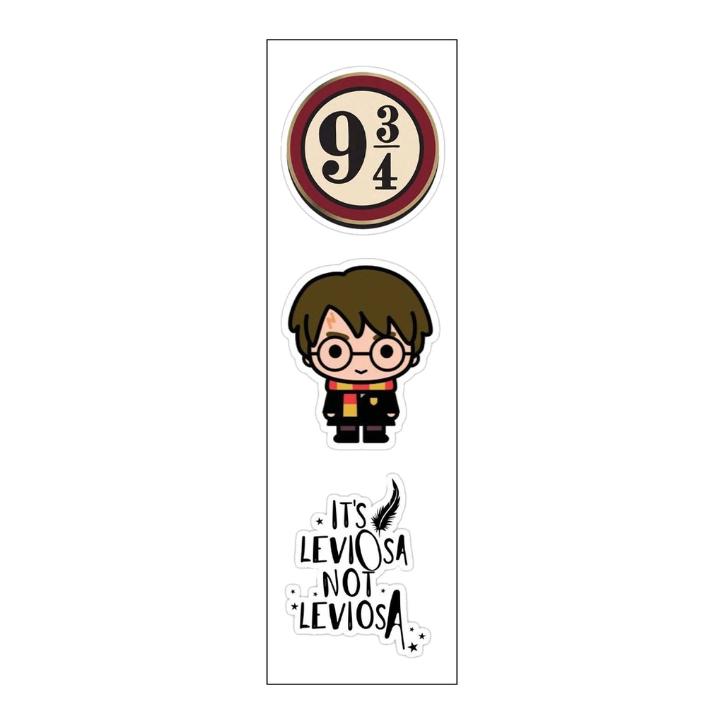 Harry Potter Vinyl Sticker Pack Reusable &amp; Waterproof