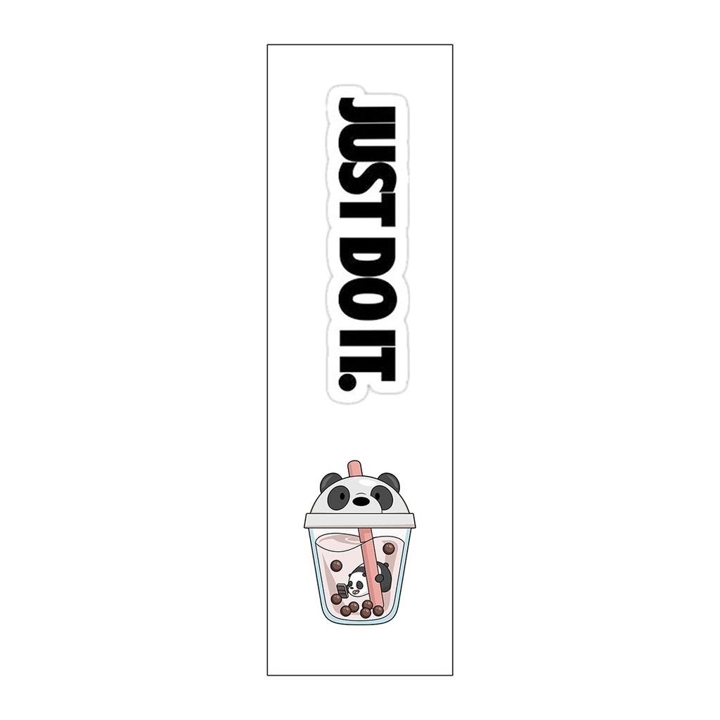 Just Do It Vinyl Sticker Pack Reusable &amp; Waterproof