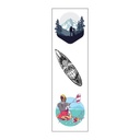 Windsurfing Vinyl Sticker Pack Reusable &amp; Waterproof