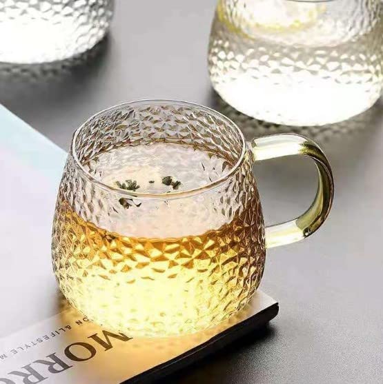 مج قلبظ زجاج دهبى