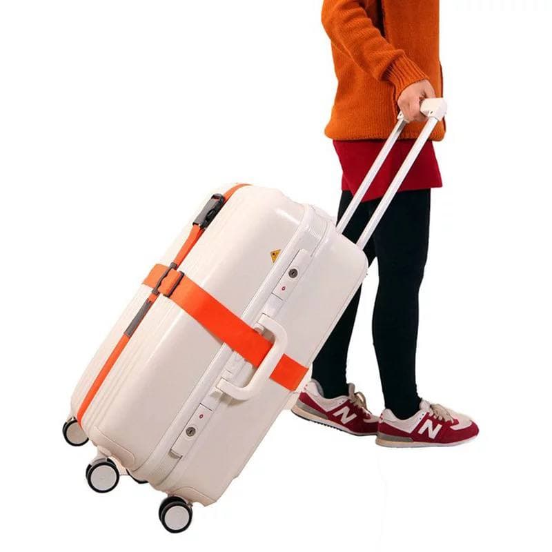 حزام شنط السفر للأمان وتمييز الشنط بسهولة