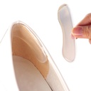 كعب سيليكون جل لأحذية الكعب العالي لمنع القرح وآلام الكعب بلزق دبل فيس قوي