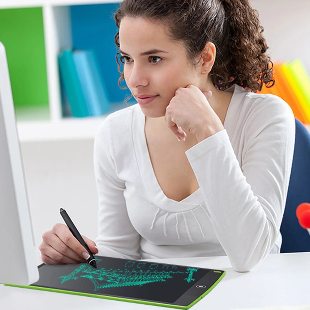 تابلت تعليمي الوان للرسم والكتابة وتنمية مهارات الأطفال شاشة 16 بوصة