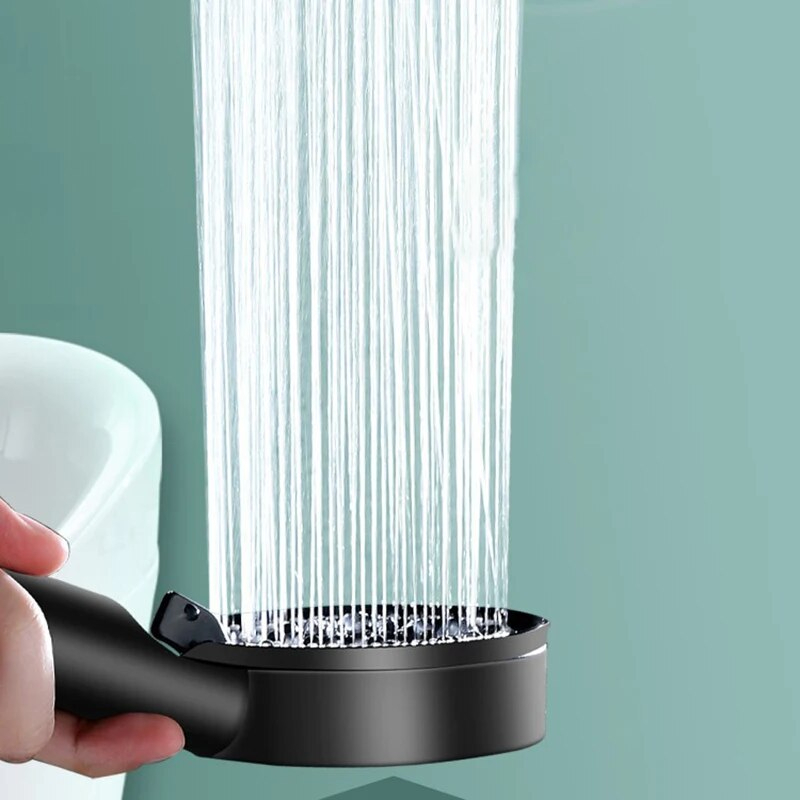 سماعة دش لزيادة ضغط المياه 5 انظمة رش للتغير بينهم حسب الرغبة