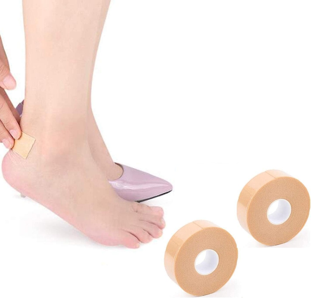 رول بلاستر فوم وتربروف لمنع اصابات القدم من احذية الكعب العالي والرياضية