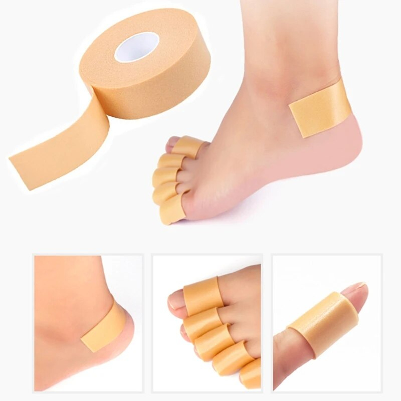 رول بلاستر فوم وتربروف لمنع اصابات القدم من احذية الكعب العالي والرياضية