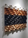 The Splendid Universe Mosaic 3D Wood Wall Art