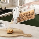 علبه بقوليات اكريليك متعددة الاستخدامات مزودة بغطاء يستخدم كوب معياري سعة 2500ملي