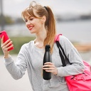 زجاجة مياه رياضية من الستانلس الحراري للمشروبات السخنة و الباردة